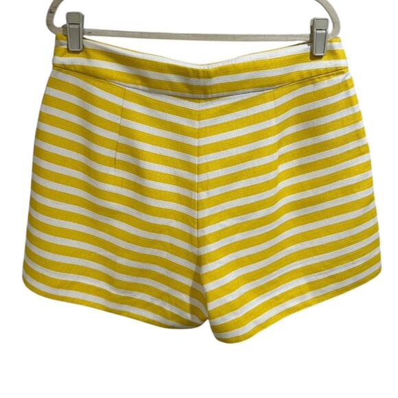 J.Crew High waisted Striped Shorts  Size 14 - Picture 4 of 10